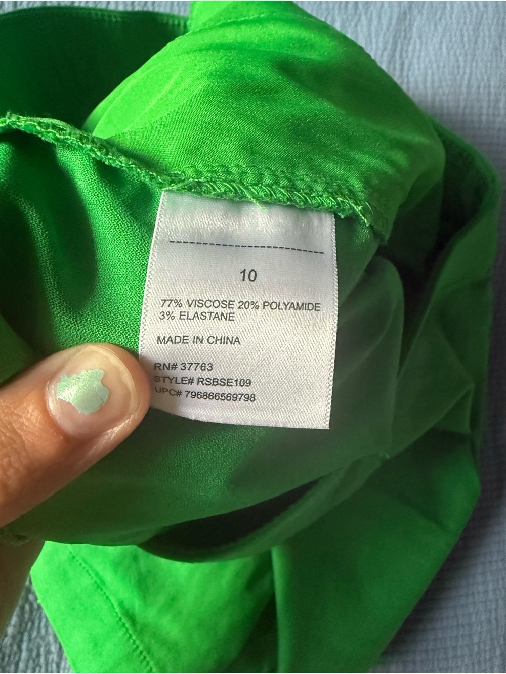 Rafaella Vibrant Green Women's Bermuda Shorts - Picture 5 of 5